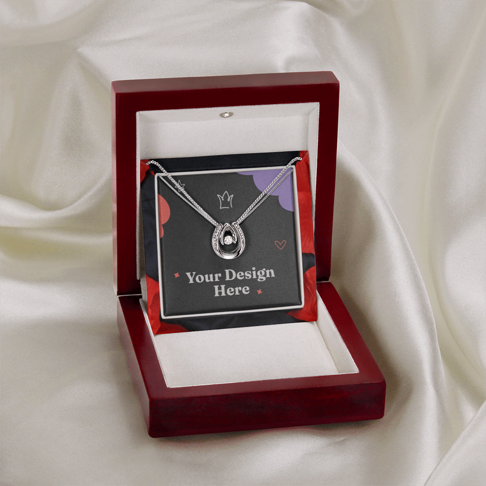 Elegant Lucky in Love Pendant – Celebrate the Magic of True Love