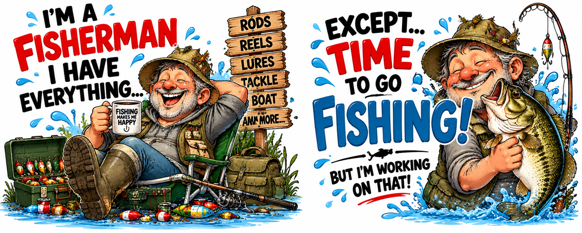Funny Fishing Mug for the Fisherman Who Has Everything – Novelty Gift