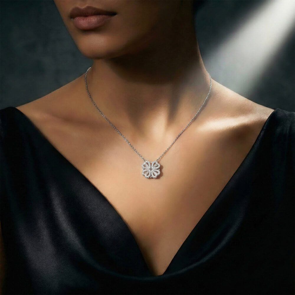 Mother Apology Gift Magnetic Hearts Necklace – Meaningful “I'm Sorry Mom” Jewelry