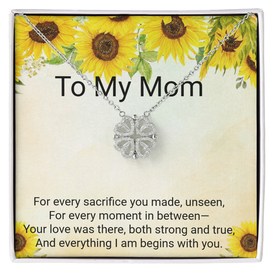 Magnetic Hearts Necklace for Mom | Meaningful Mother's Love Gift Jewelry