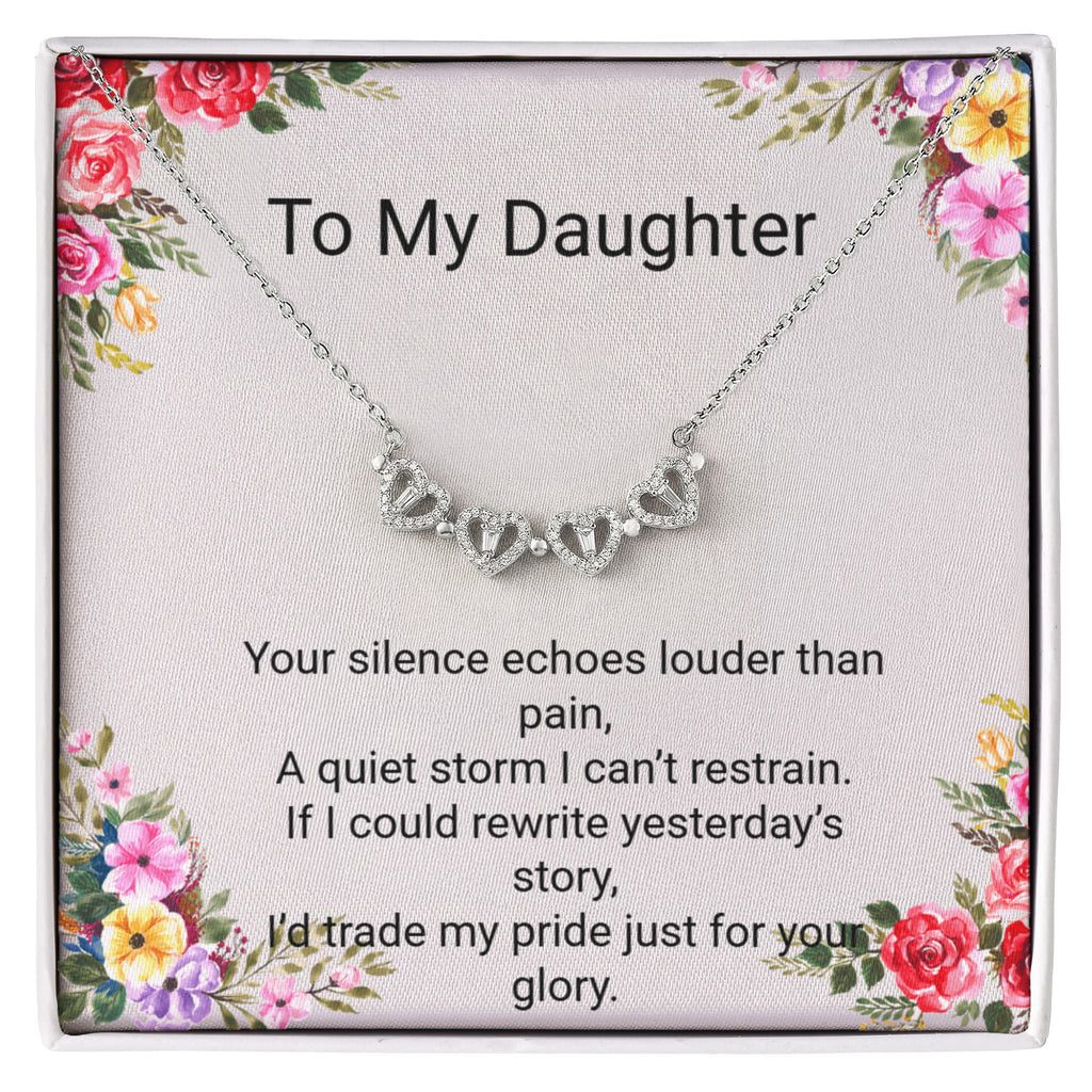 Say Sorry to Your Daughter with a Magnetic Hearts Necklace Gift