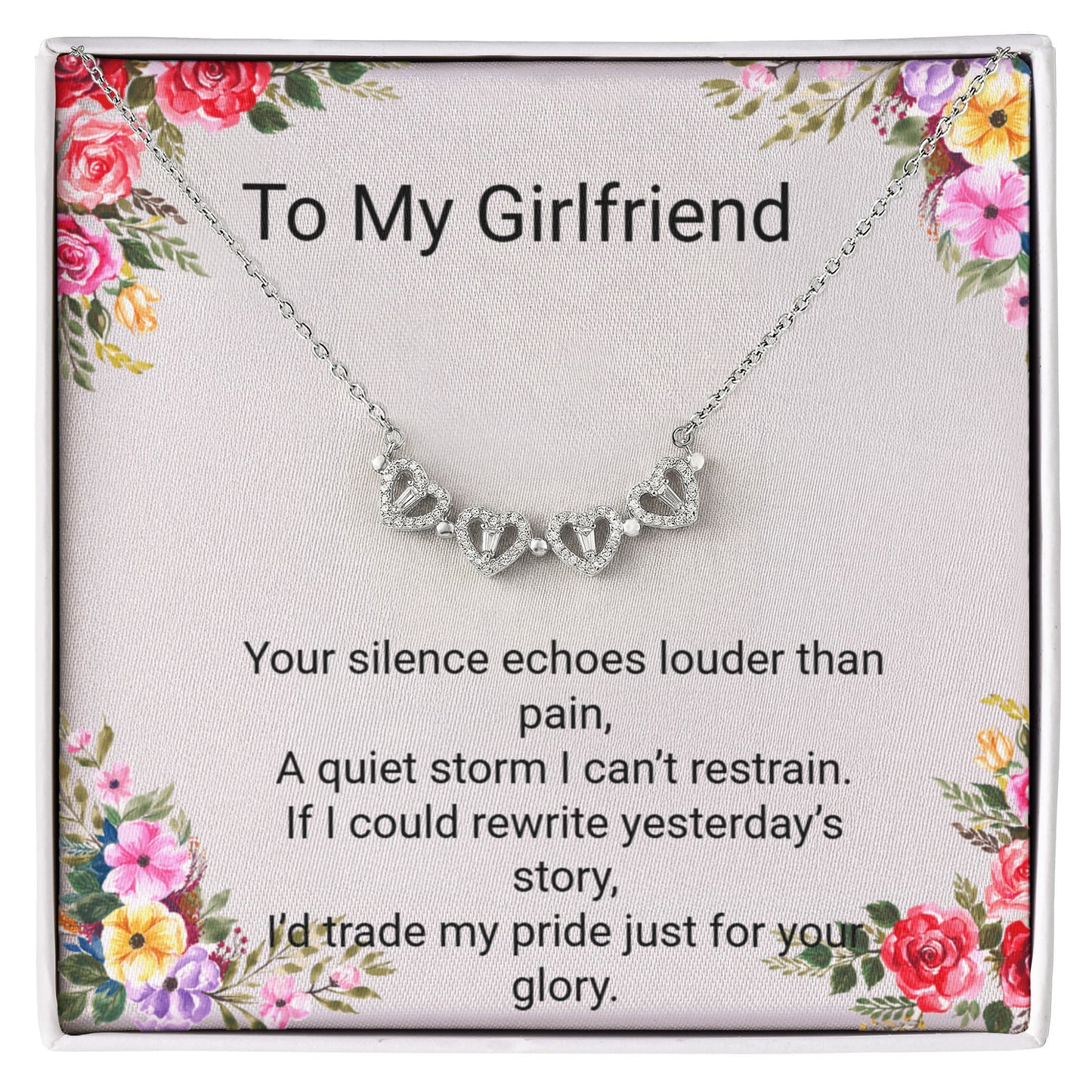 Girlfriend Apology Magnetic Hearts Necklace – A Meaningful Way to Say “I'm Sorry”