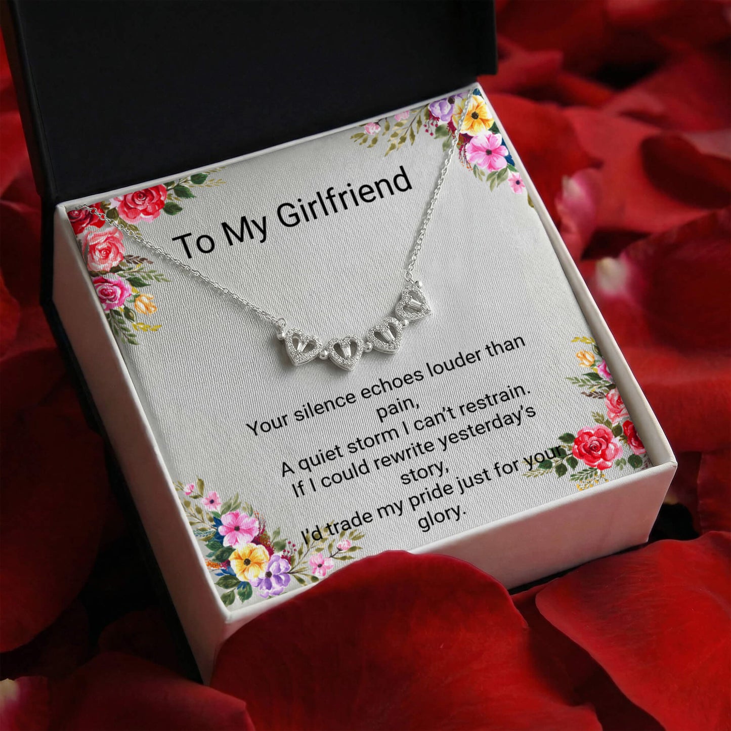 Girlfriend Apology Magnetic Hearts Necklace – A Meaningful Way to Say “I'm Sorry”