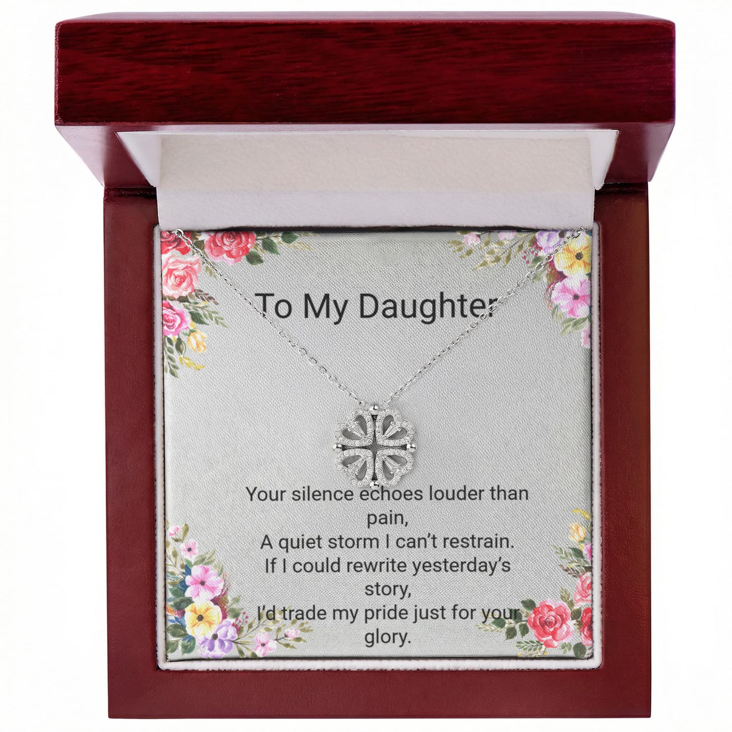 Say Sorry to Your Daughter with a Magnetic Hearts Necklace Gift