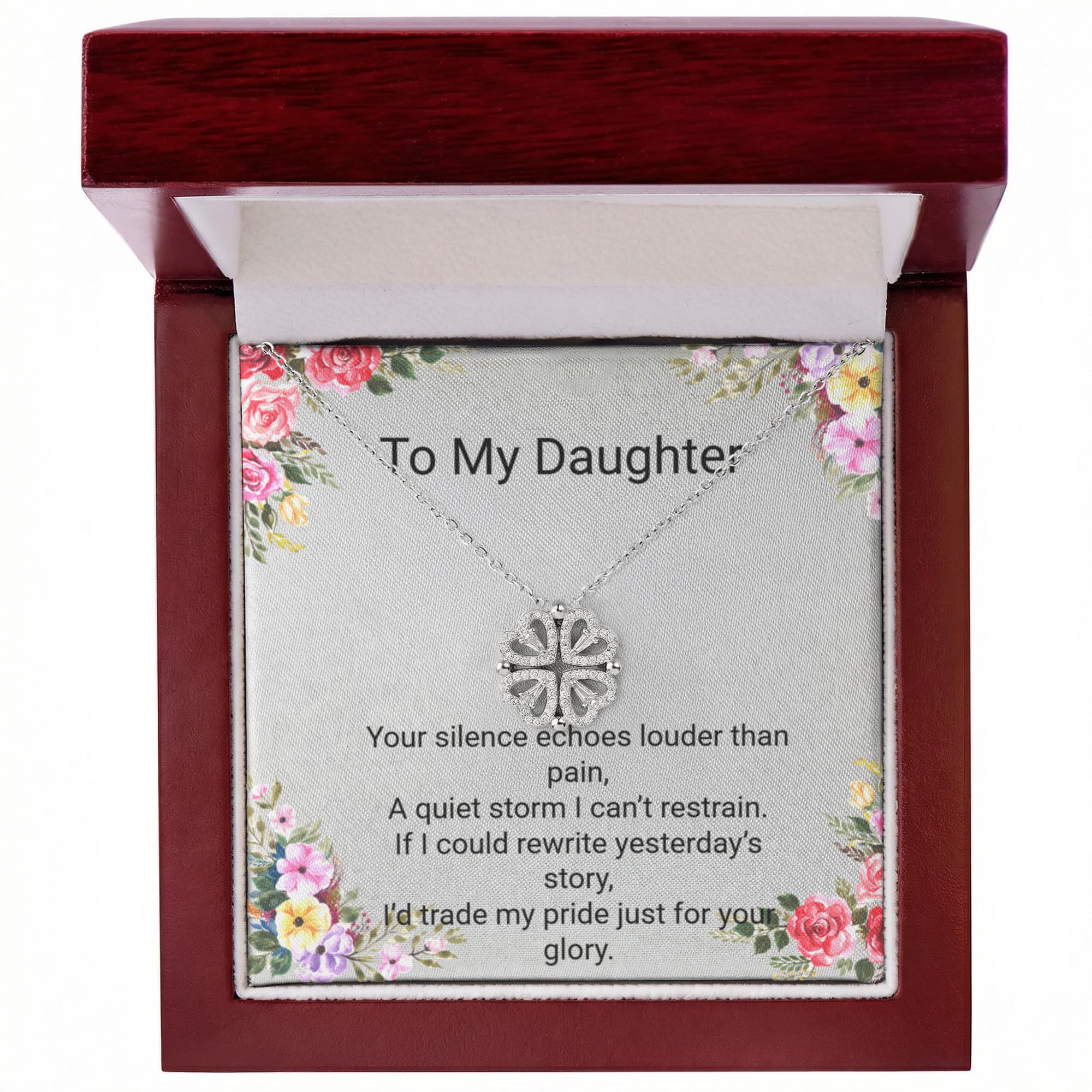 Say Sorry to Your Daughter with a Magnetic Hearts Necklace Gift