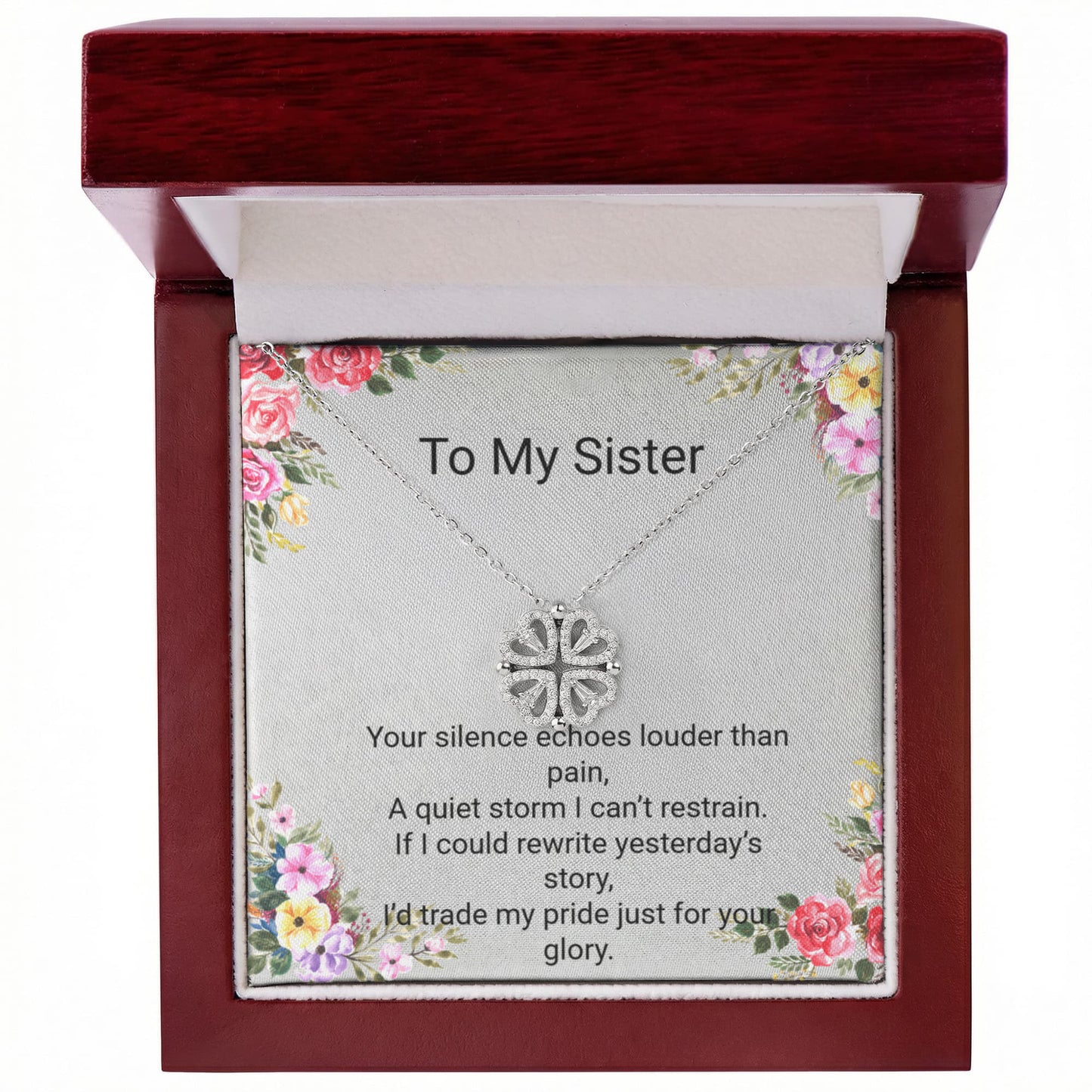 Say Sorry to Your Sister with a Magnetic Hearts Necklace Gift