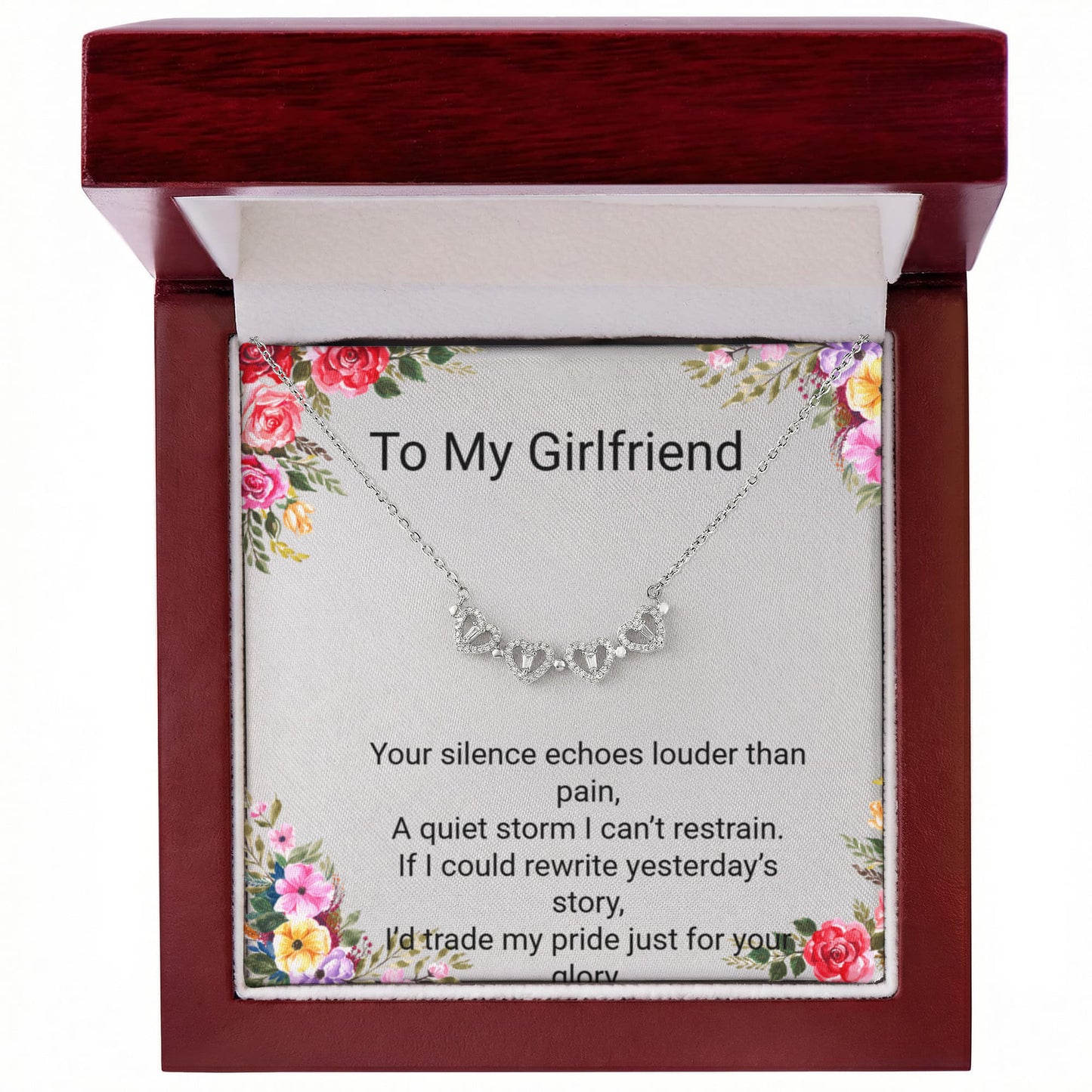 Girlfriend Apology Magnetic Hearts Necklace – A Meaningful Way to Say “I'm Sorry”