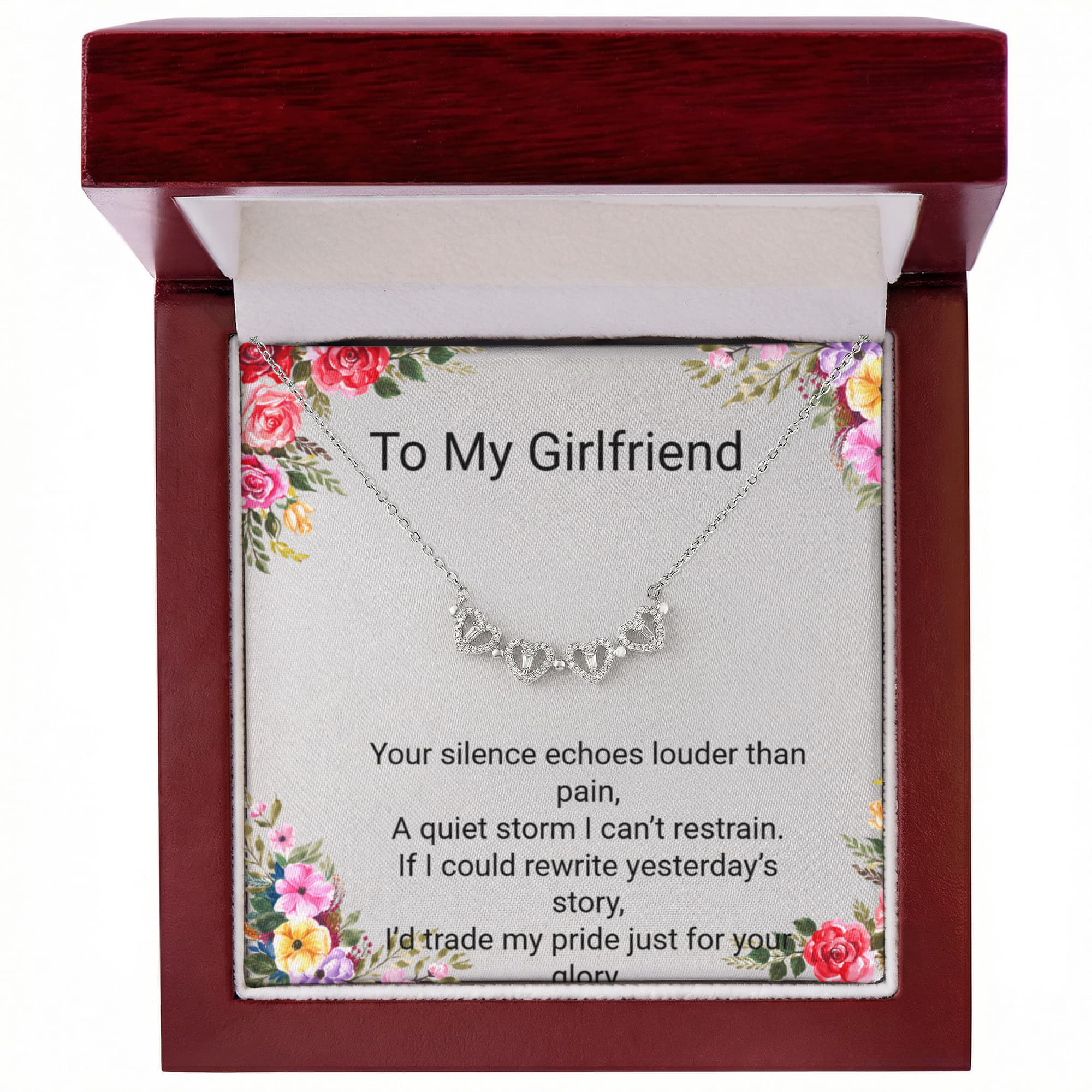 Girlfriend Apology Magnetic Hearts Necklace – A Meaningful Way to Say “I'm Sorry”