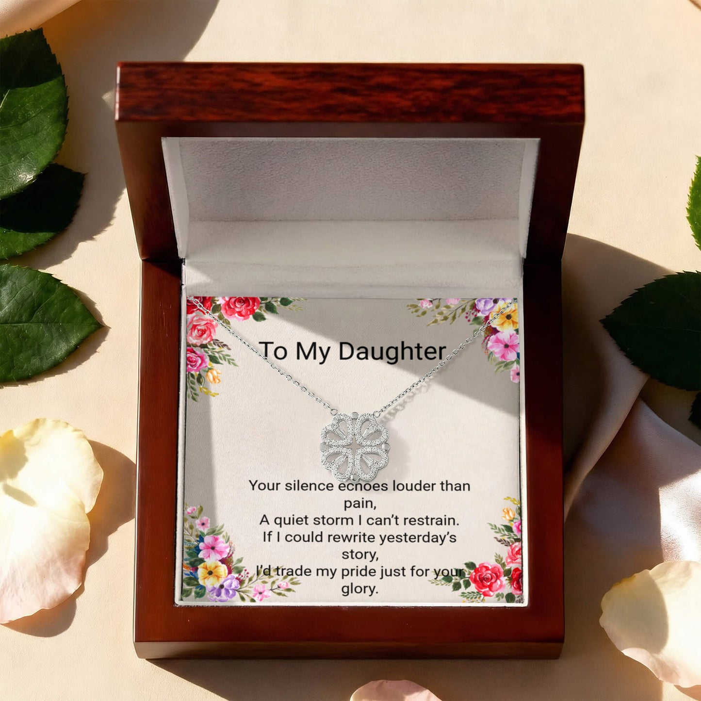 Say Sorry to Your Daughter with a Magnetic Hearts Necklace Gift