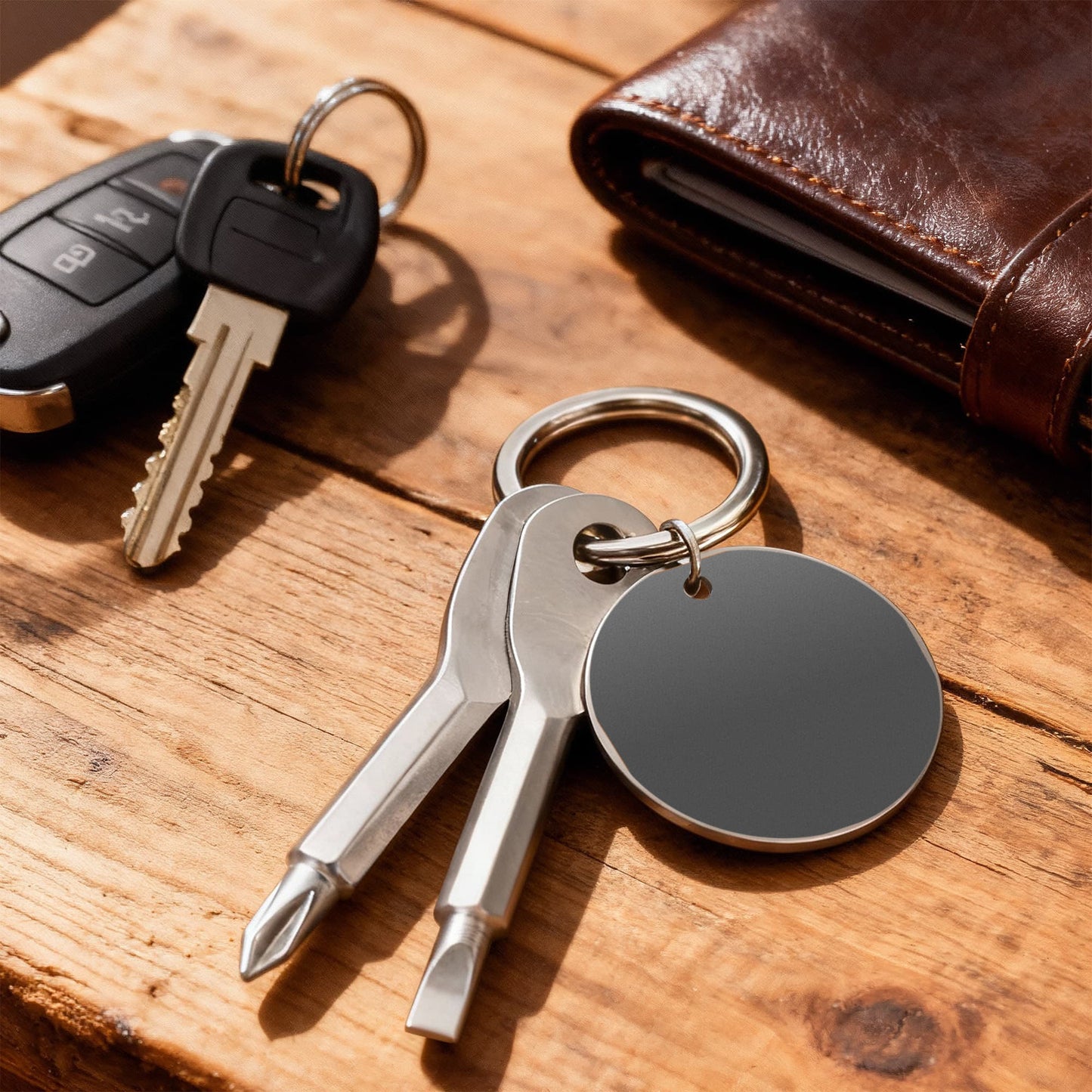 Durable Screwdriver Key Ring for Quick Repairs On the Go