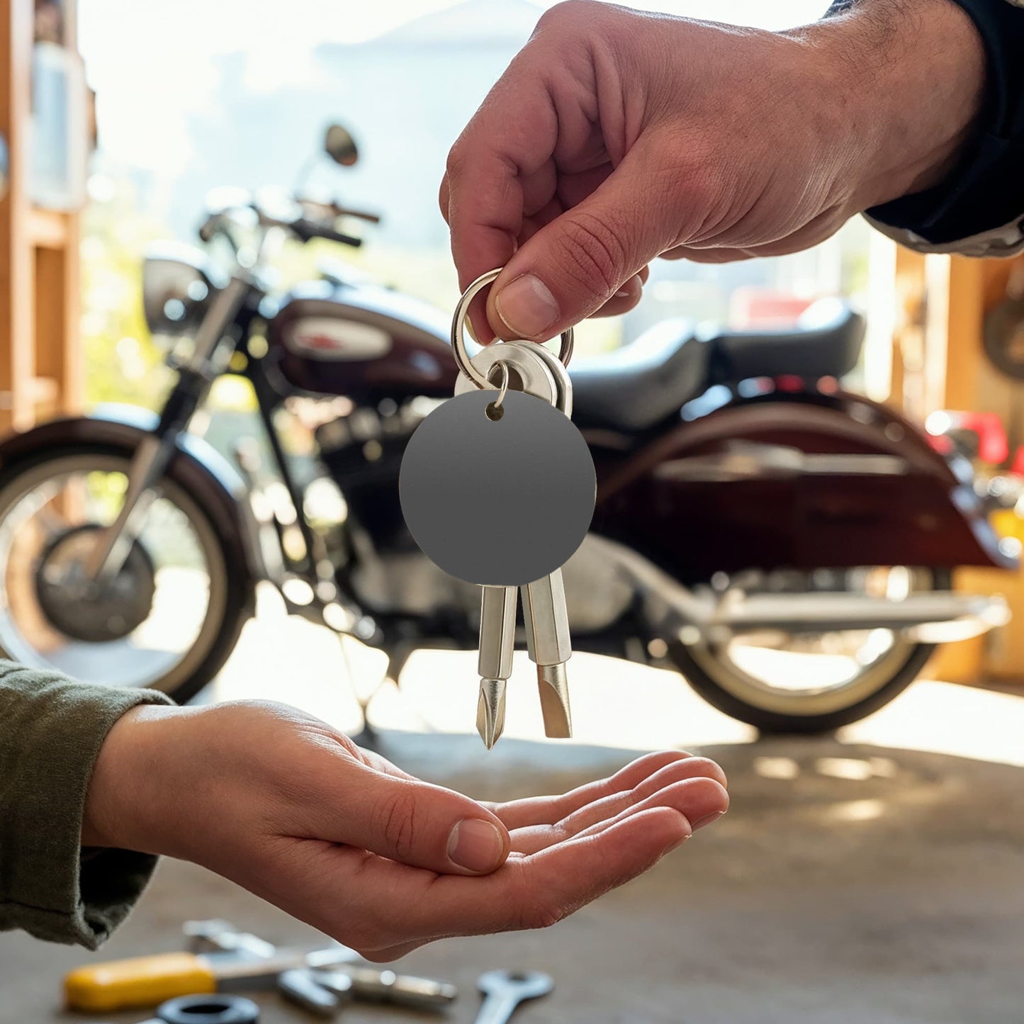 Durable Screwdriver Key Ring for Quick Repairs On the Go