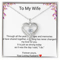 Love You Always” Necklace | Romantic Christmas Gift for Wife