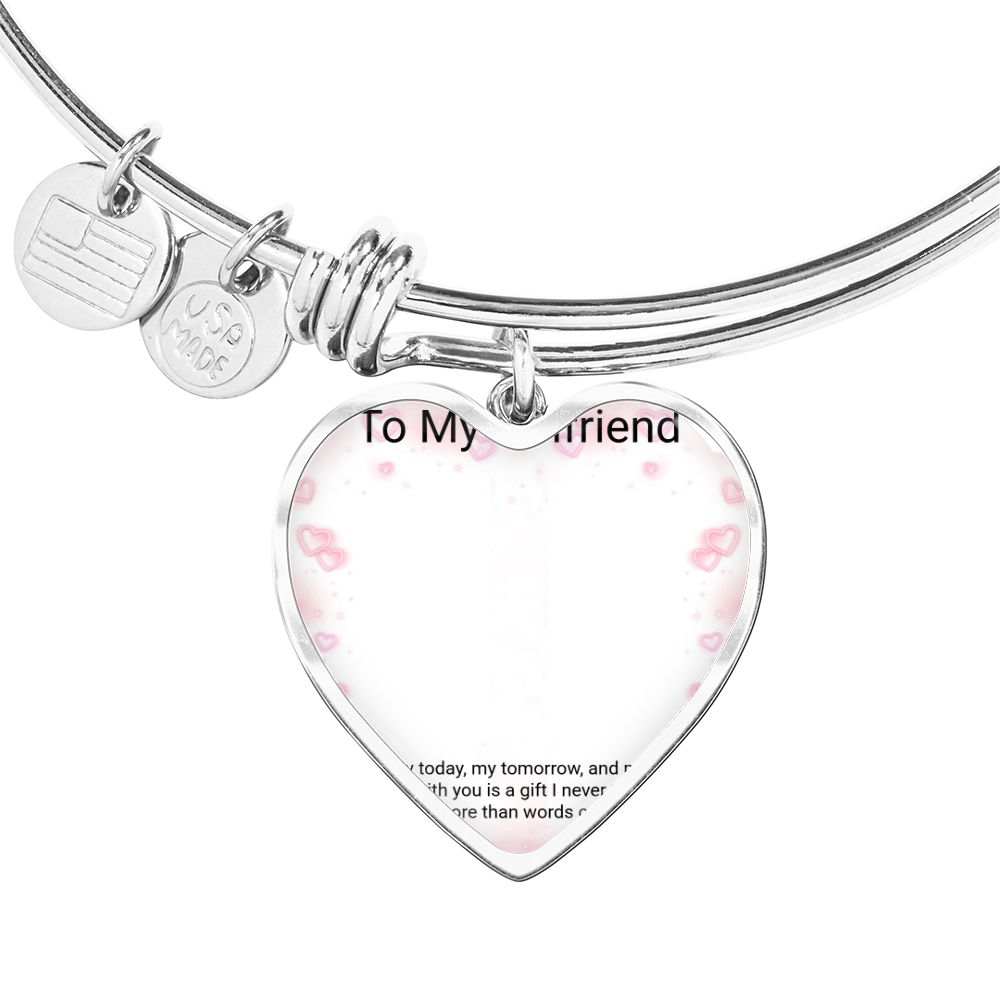 Luxury Heart Bangle for Girlfriend – A Symbol of True Love