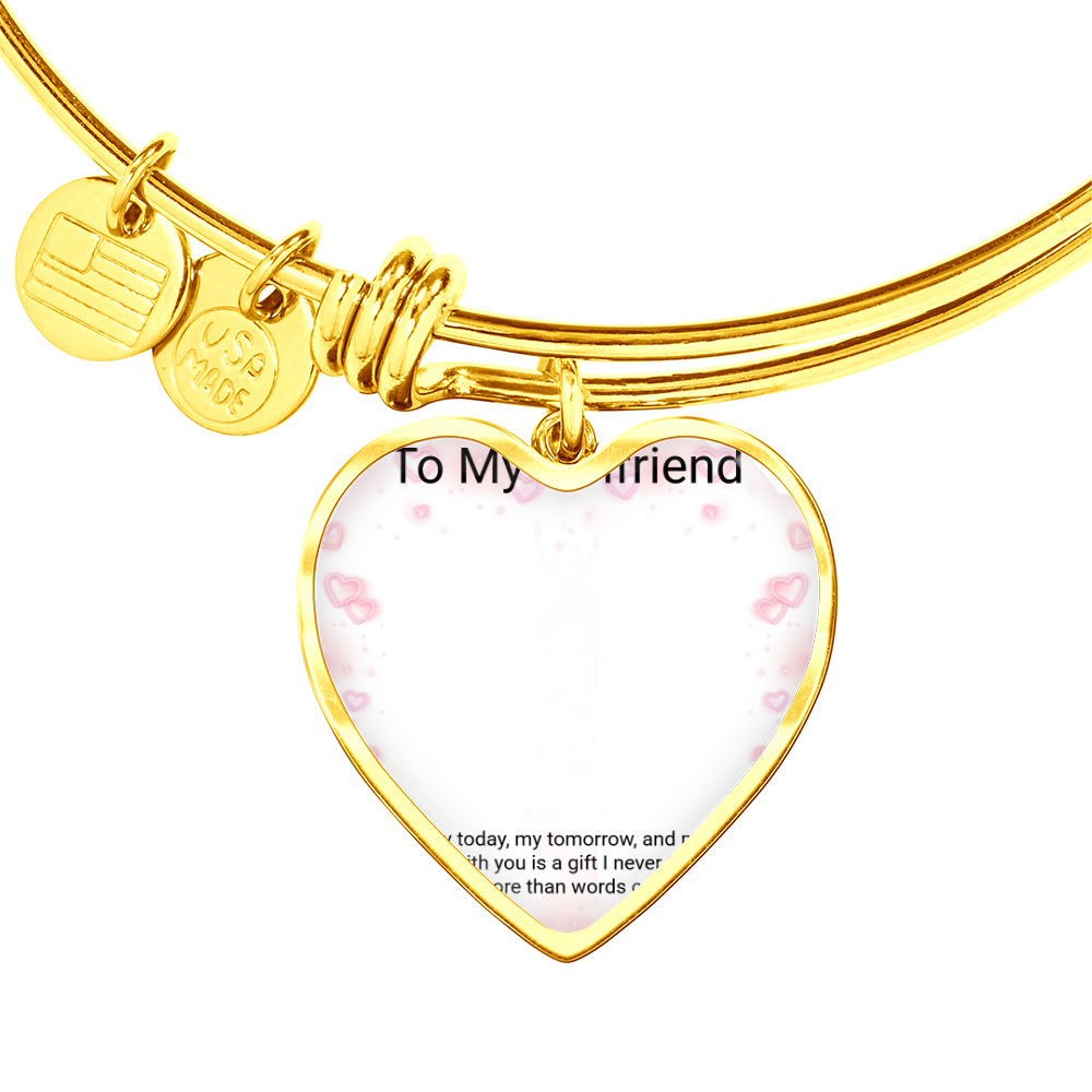 Luxury Heart Bangle for Girlfriend – A Symbol of True Love
