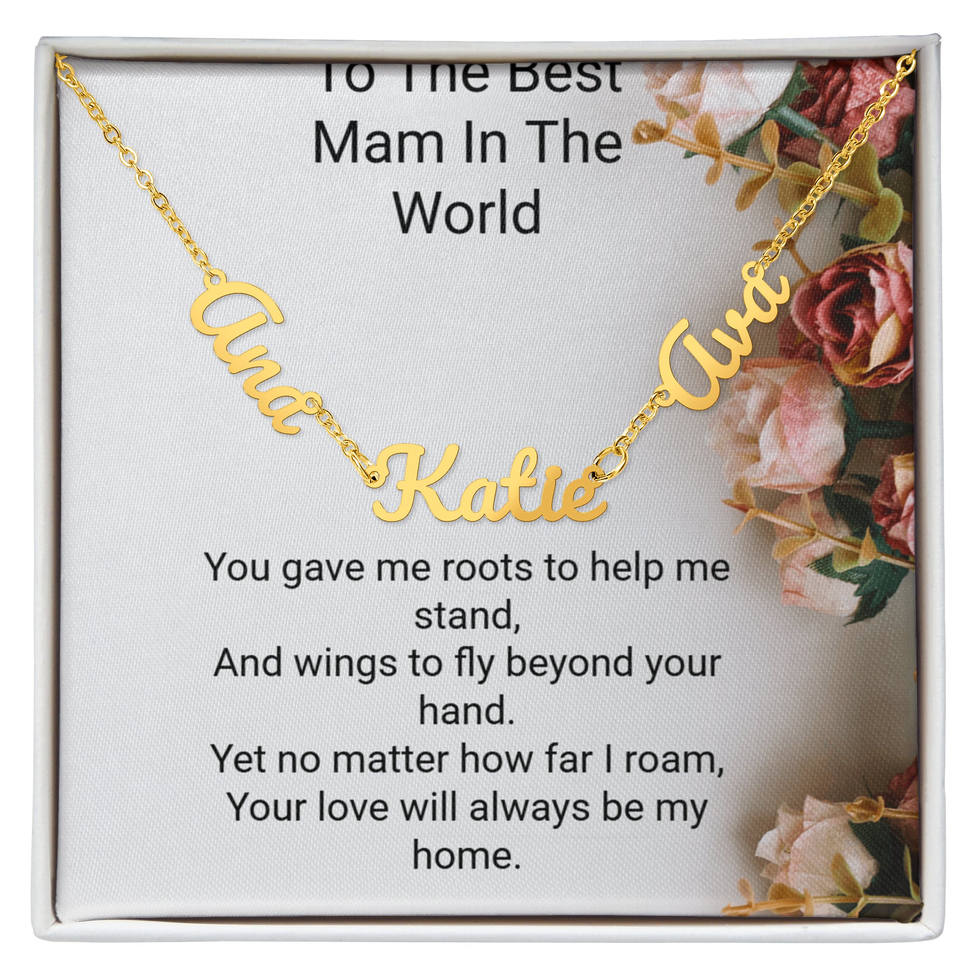 Custom Mum Gift – Add 2 or 3 Children's Names | Perfect Mother's Day Present