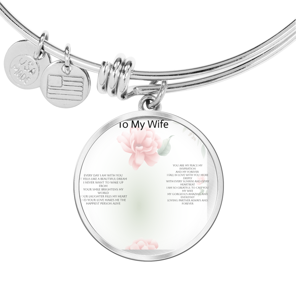 Luxury Circle Bangle for Wife – Elegant Gift of Love