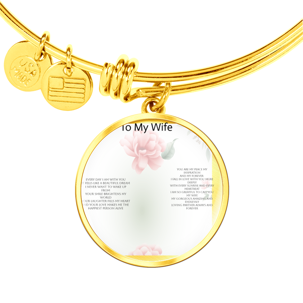 Luxury Circle Bangle for Wife – Elegant Gift of Love