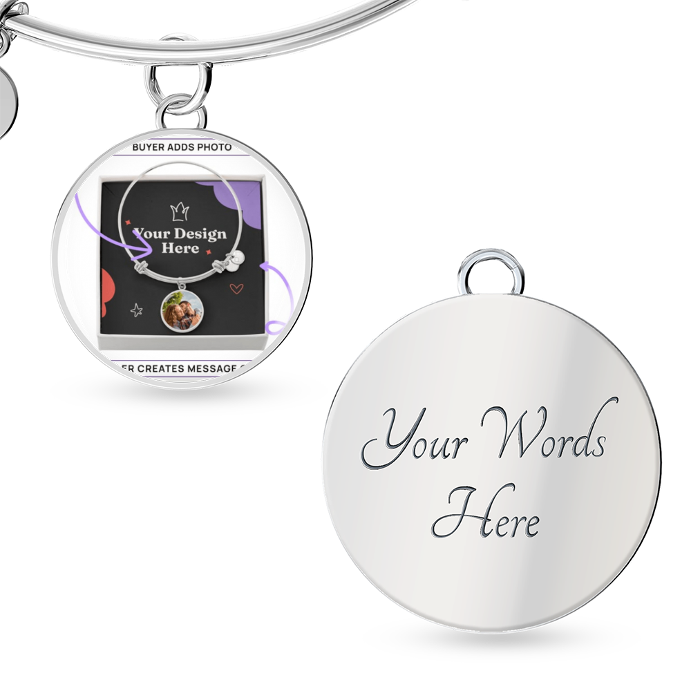 “Luxury Circle Bangle – A Timeless Symbol of Endless Love”