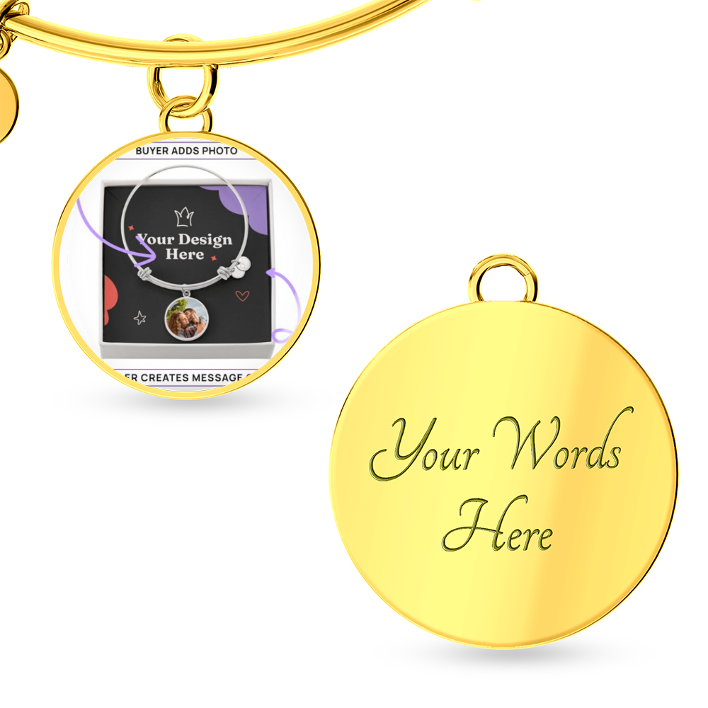 “Luxury Circle Bangle – A Timeless Symbol of Endless Love”