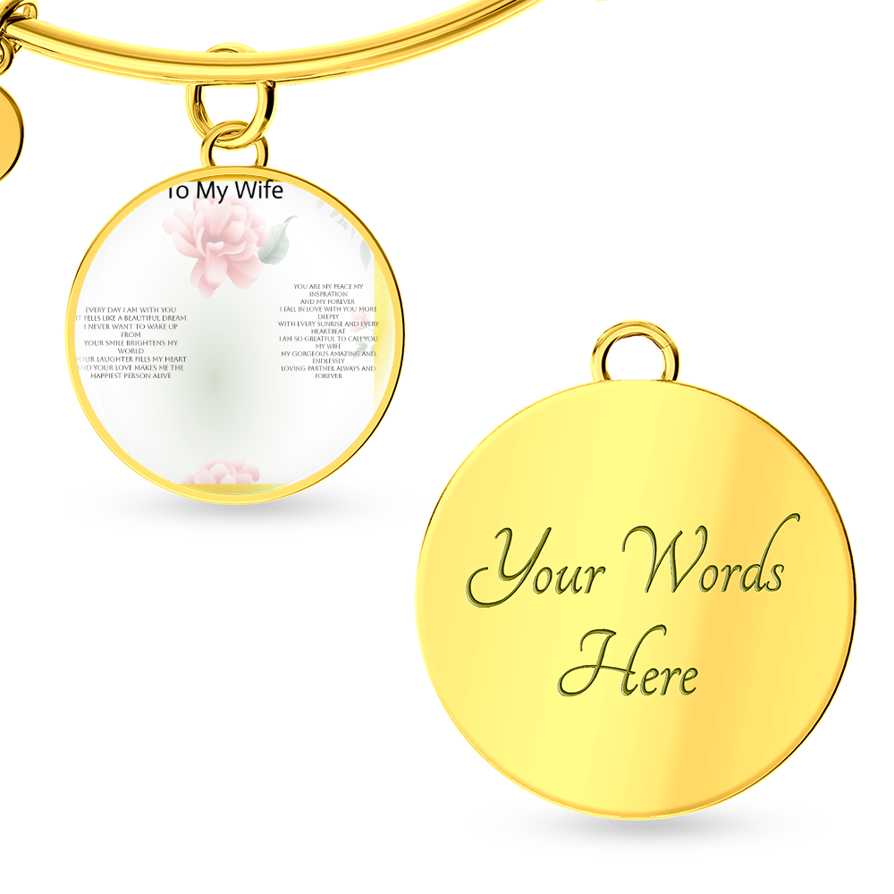 Luxury Circle Bangle for Wife – Elegant Gift of Love