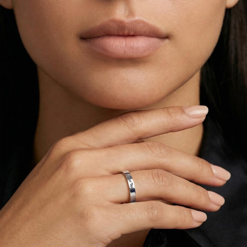 To My Girlfriend Gift Ring – Meaningful Promise Ring for Her