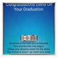 Sons Graduation Engraved Ring