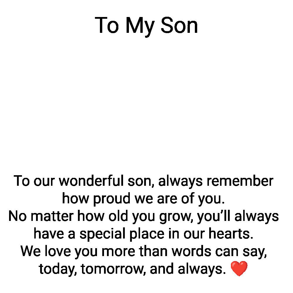 Engraved Bracelet for Son – Personalised Gift from Mum or Dad