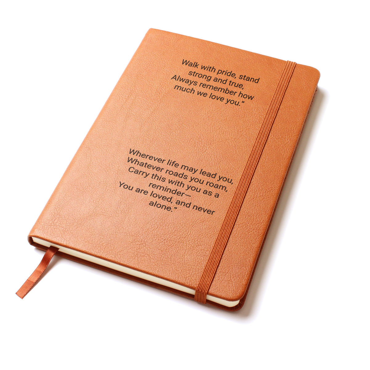 Personalised Engraved Leather Journal for Dad – Meaningful Gift from Son or Daughter