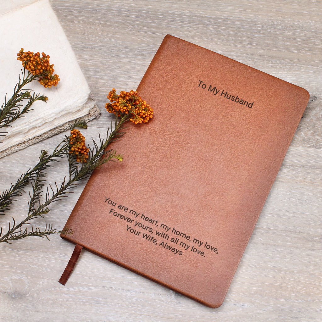 Engraved Wallet for Husband – Personalised Romantic Gift from Wife