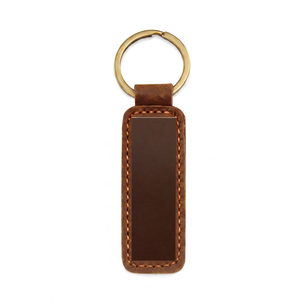 Personalised Leather Keychain for Husband – Romantic Gift from Wife