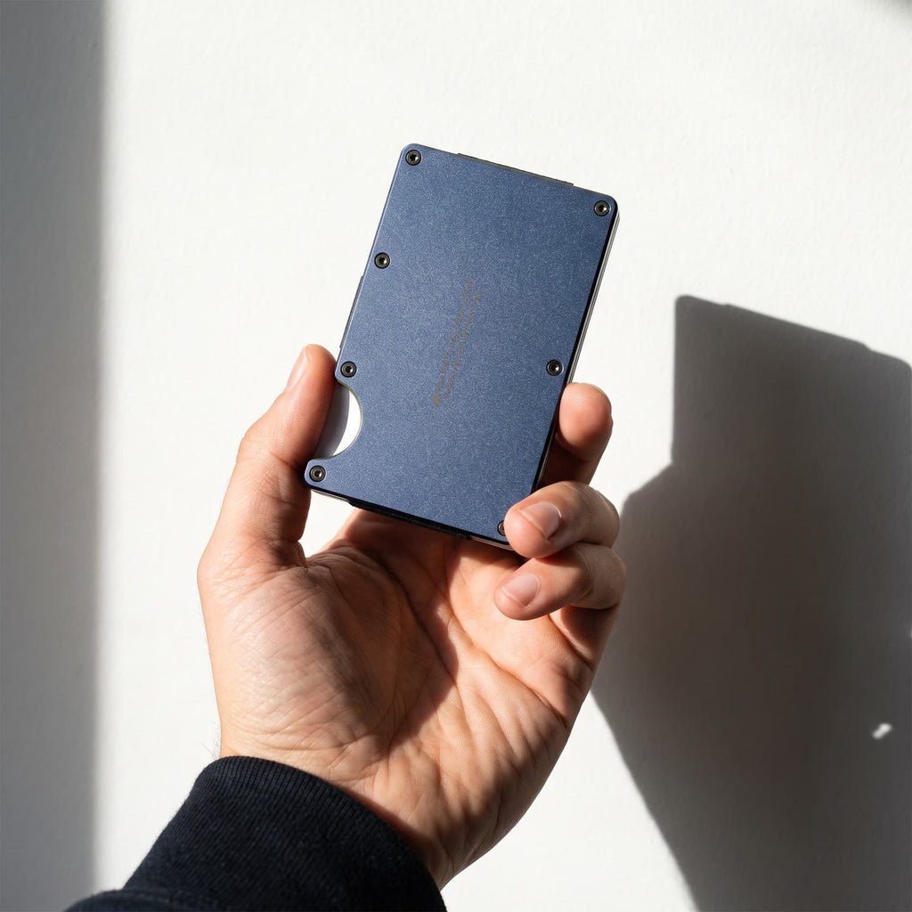 Personalised Engraved Credit Card Wallet for Husband – Special Message Gift