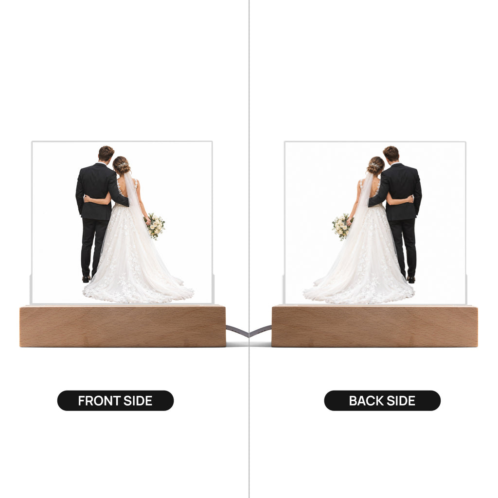 Custom Cut Double-Sided Printed Acrylic Plaque | Personalised Gift