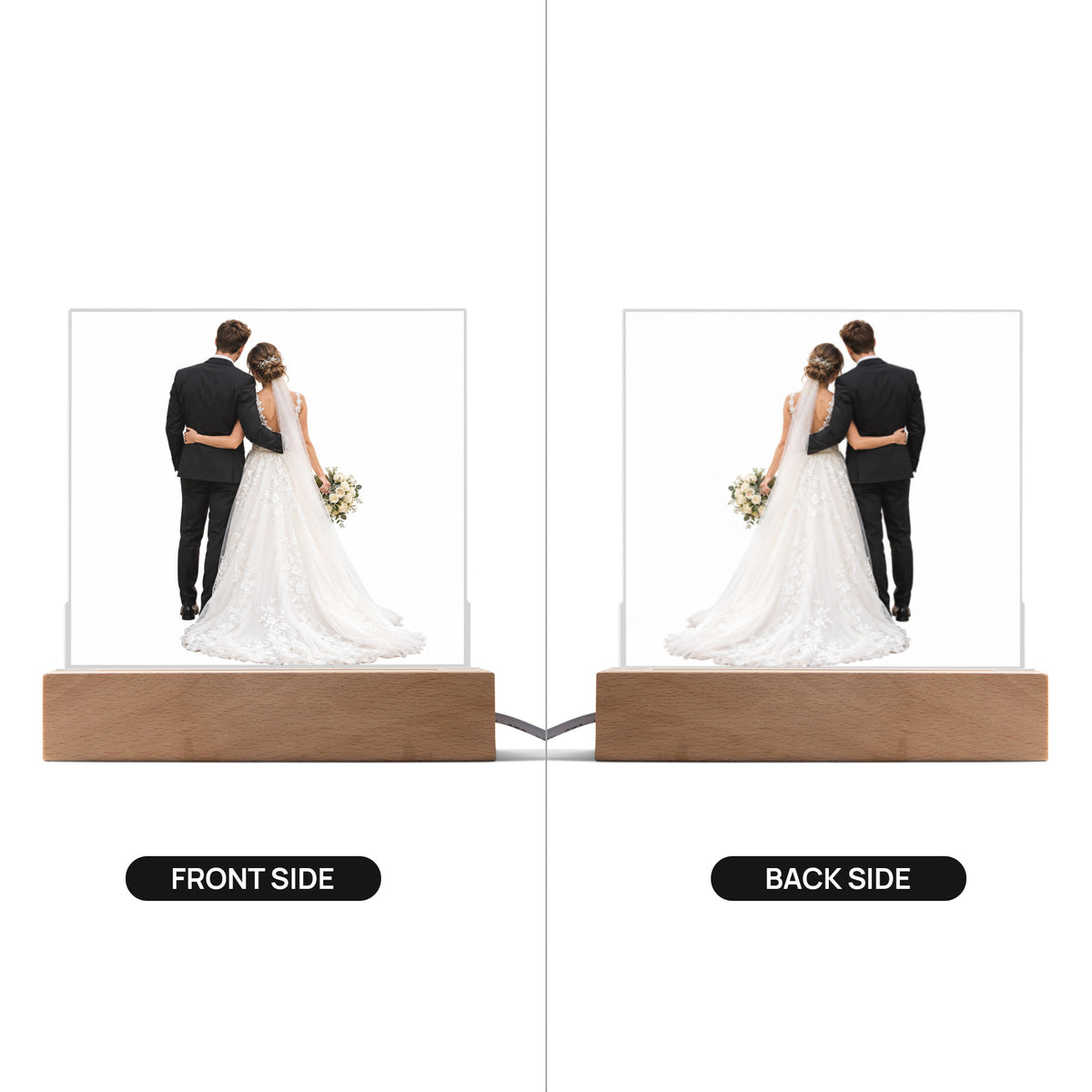 Custom Cut Double-Sided Printed Acrylic Plaque | Personalised Gift