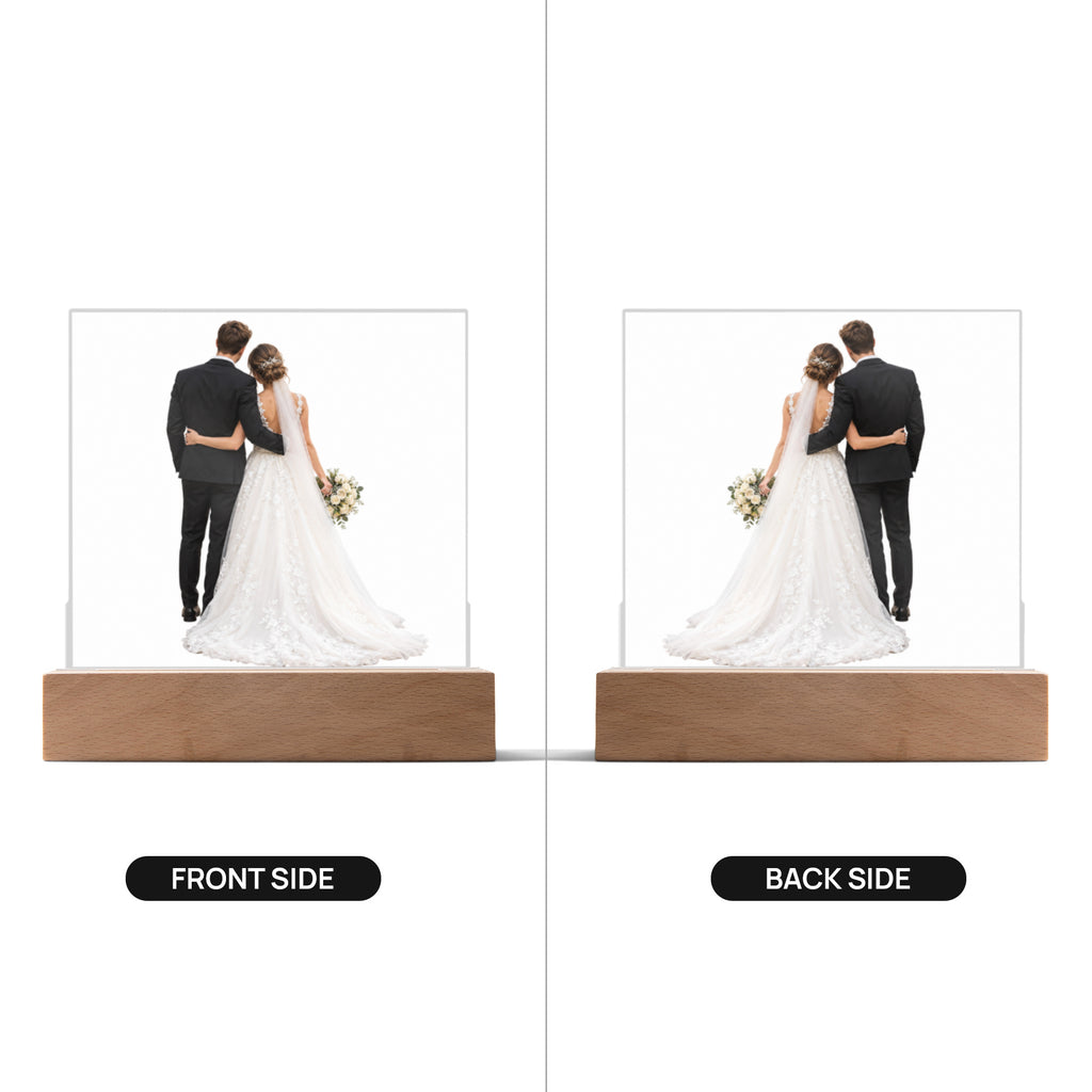 Custom Cut Double-Sided Printed Acrylic Plaque | Personalised Gift