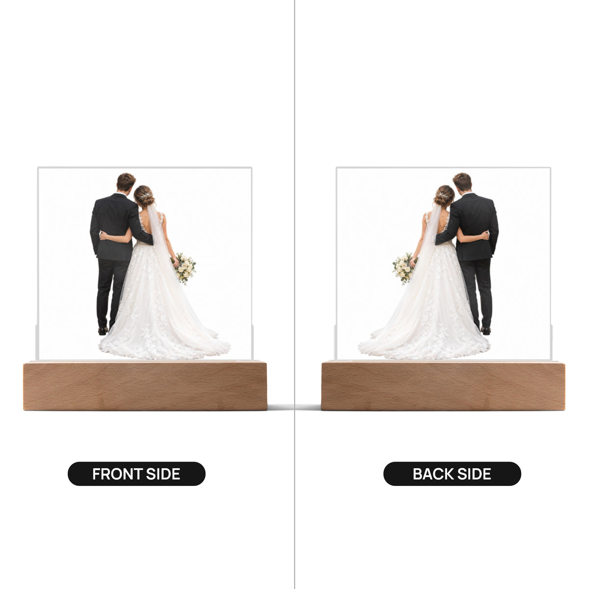 Custom Cut Double-Sided Printed Acrylic Plaque | Personalised Gift