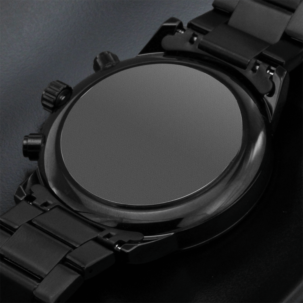 Grandson Gift Engraved Watch – Personalised Message Keepsake for Him