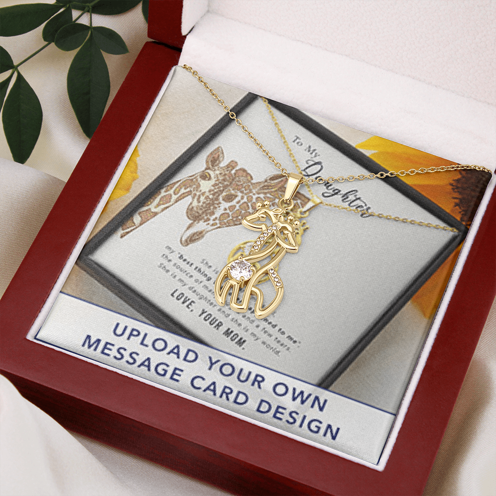 Elegant Giraffe Pendant Necklace – Stand Tall and Shine