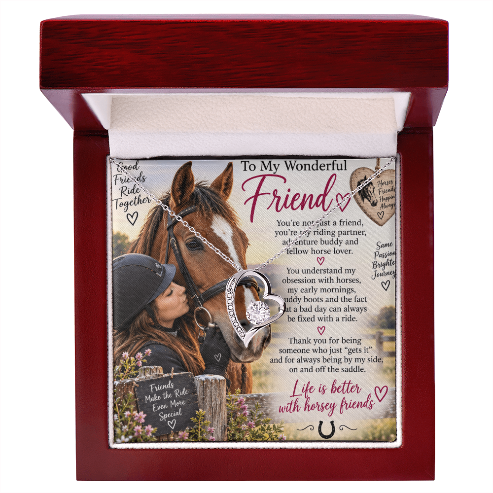 Best Friend Forever Love Necklace – Heartfelt Gift for Your Best Friend