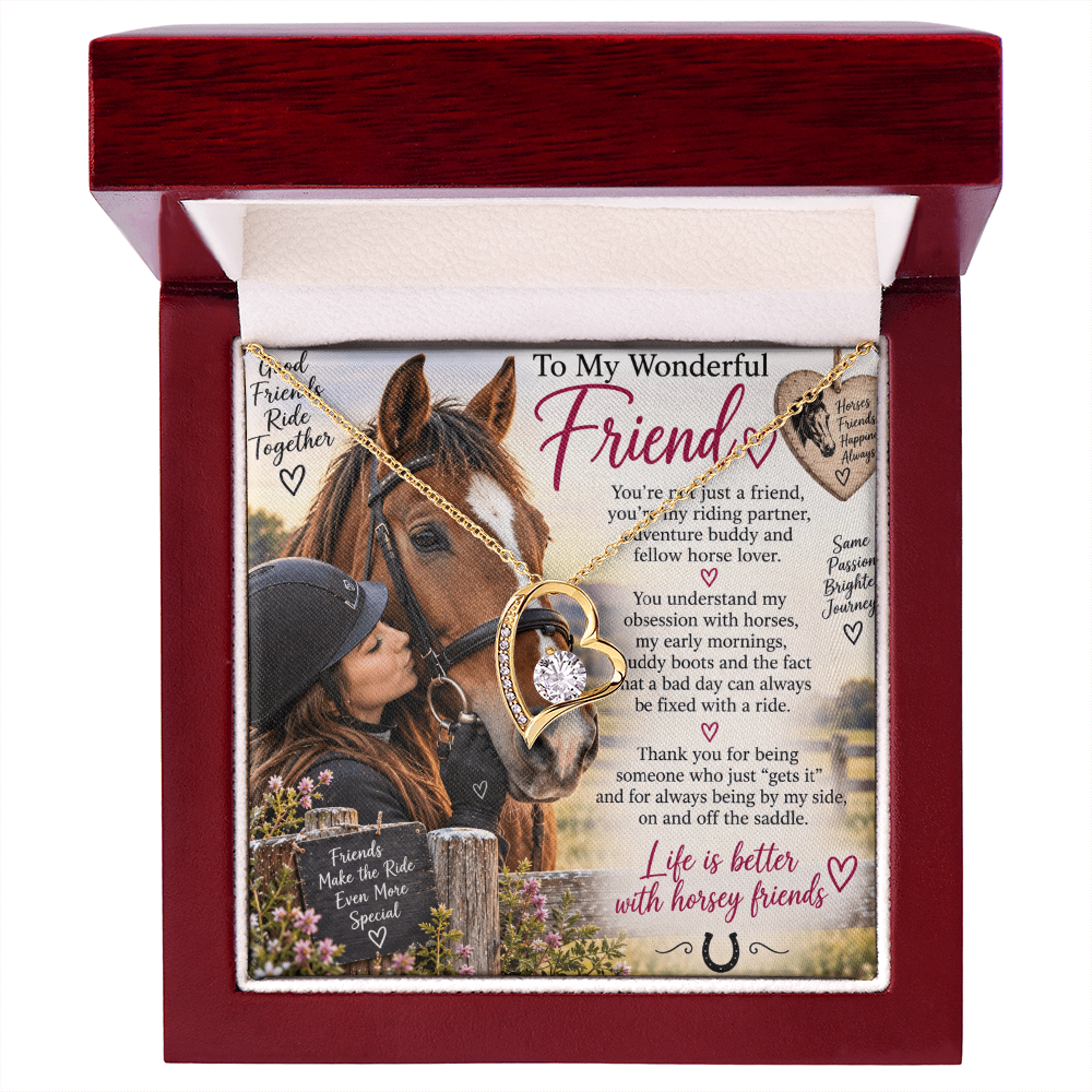 Best Friend Forever Love Necklace – Heartfelt Gift for Your Best Friend