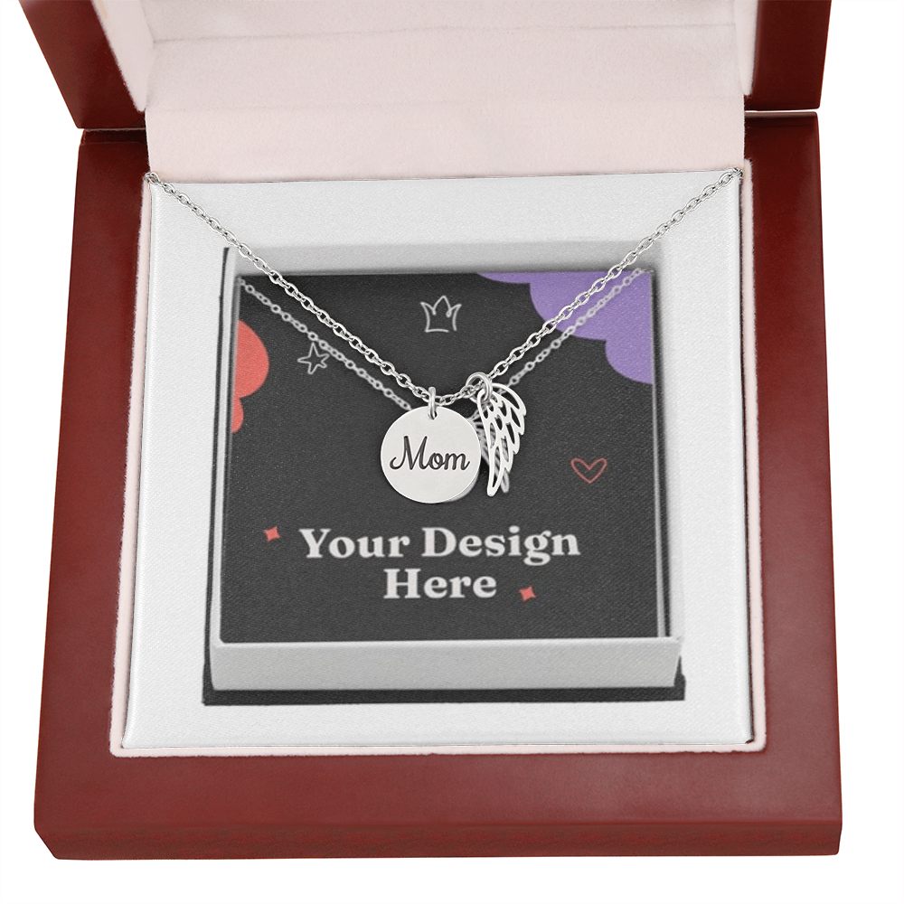 Forever in My Heart – Mam Memorial Necklace