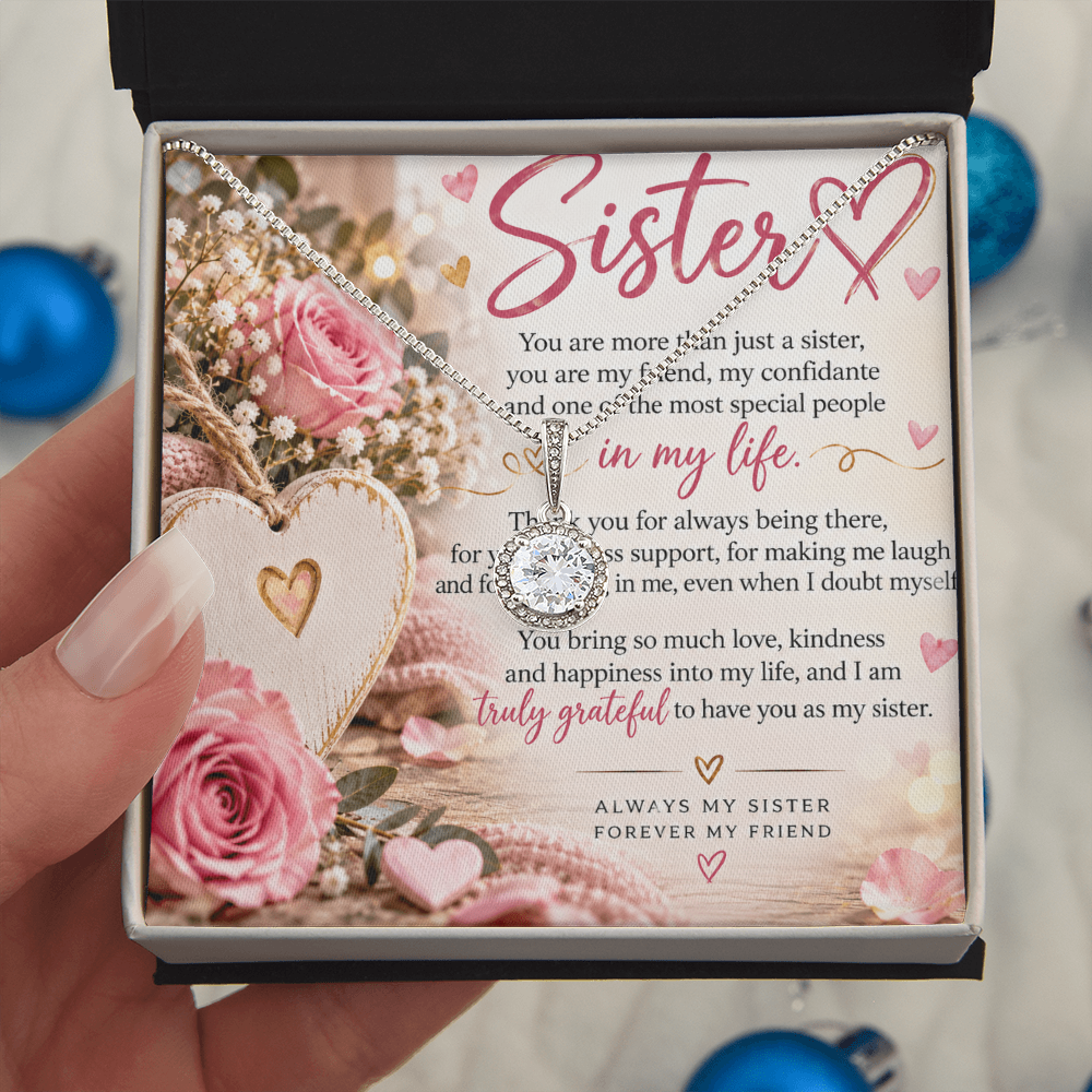 Eternal Hope Necklace for Sister – Meaningful Gift of Love
