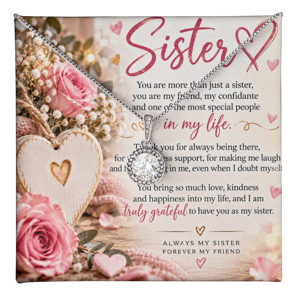 Eternal Hope Necklace for Sister – Meaningful Gift of Love