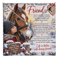 Horse Riding Friend Gift Eternal Hope Necklace – Equestrian Gift for Her