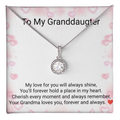 Granddaughter Eternal Hope Necklace – Heartfelt Gift from Grandma