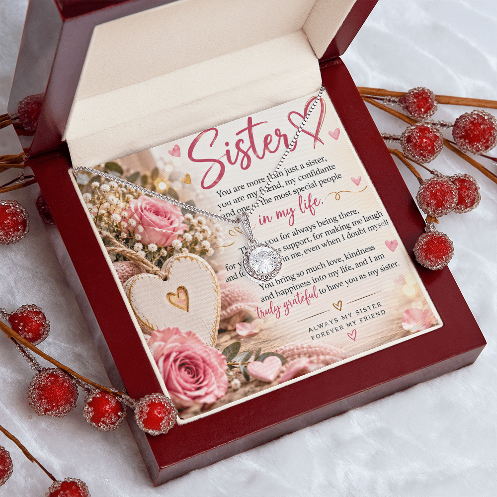Eternal Hope Necklace for Sister – Meaningful Gift of Love