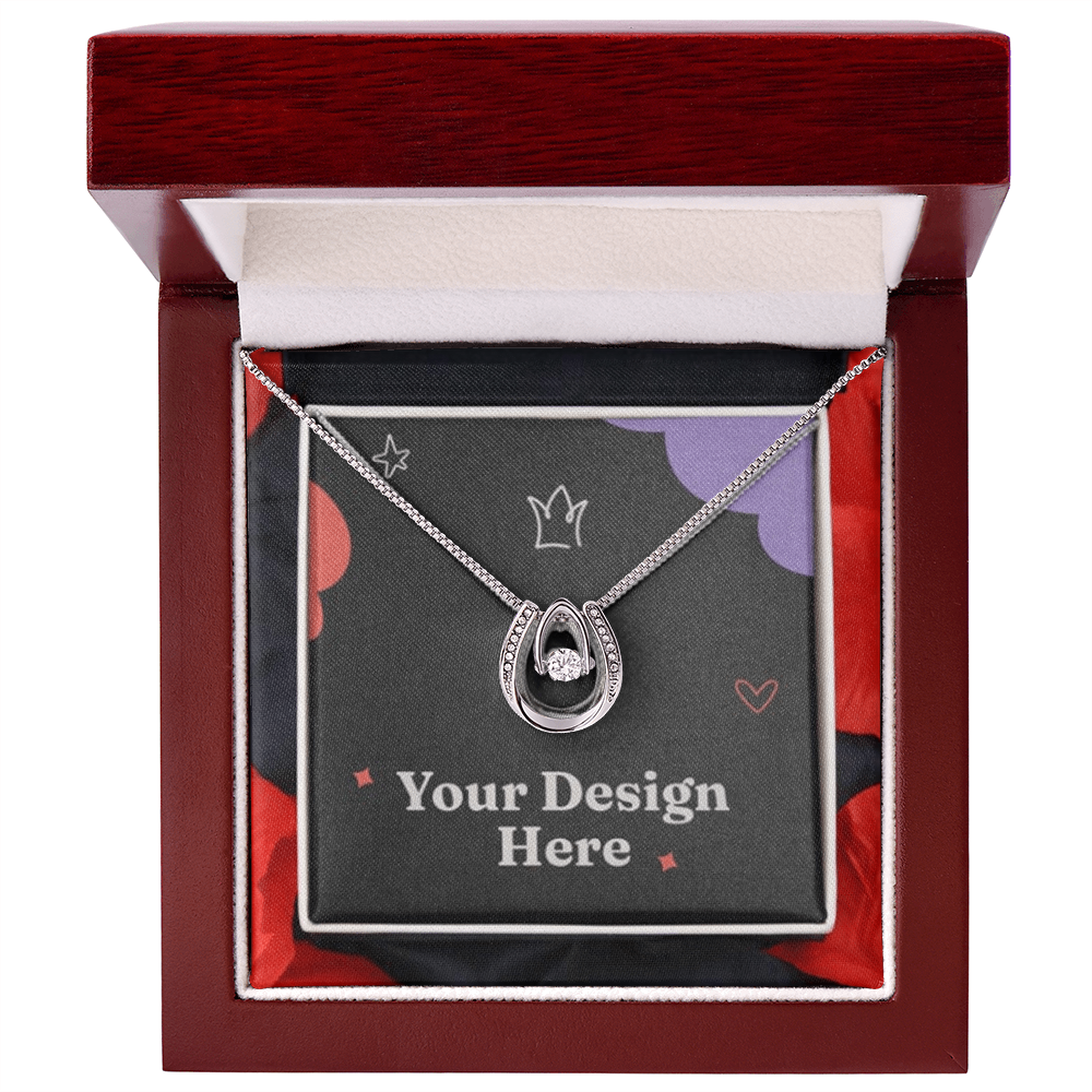 Elegant Lucky in Love Pendant – Celebrate the Magic of True Love