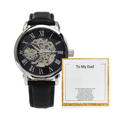 Men's Open Work Watch – Stylish Father's Day Gift for Dad or Son