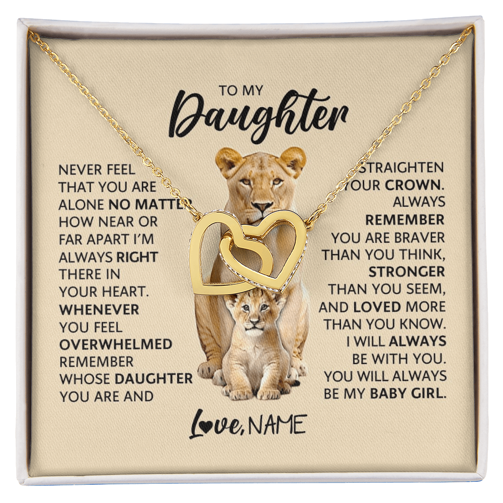 Daughter's Birthday Gift – Love Hearts Jewellery | Meaningful Birthday Necklace for Daughter