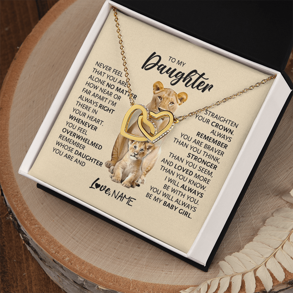 Daughter's Birthday Gift – Love Hearts Jewellery | Meaningful Birthday Necklace for Daughter