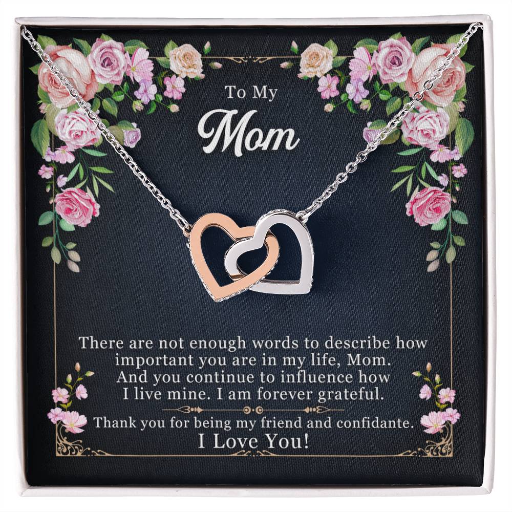 To My Mom, Thank You   For Being My Friend